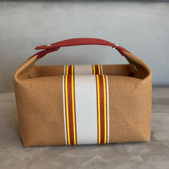 Hermès Bride-à-Brac GM Camel Multicolor Stripes | New Colorway
