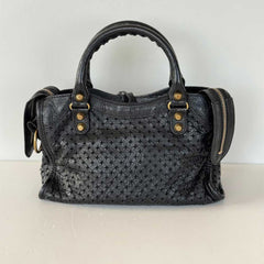 Perforated City Bag