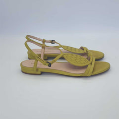 Mustard Intreciatto Sandals