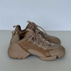 Christian Dior Beige D Connect Sneakers - Size 38½