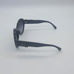 Round Black Sunglasses