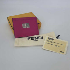 Baby Blue & Fuchsia Peekaboo Card Holder