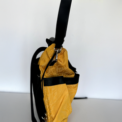 Yellow Zucca Shoulder Bag And Backpack