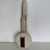 Gucci White Mini Ophidia Backpack
