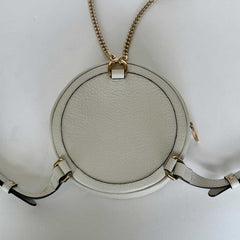Gucci White Mini Ophidia Backpack