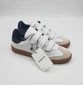 White Beth Leather Sneakers