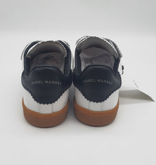 White Beth Leather Sneakers