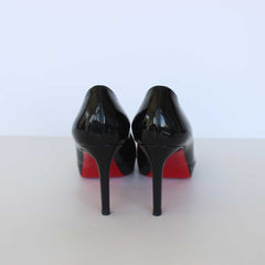 Beige & Black New Simple Pumps