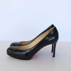 Beige & Black New Simple Pumps