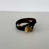 Skull Double Wrap Bracelet