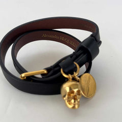 Skull Double Wrap Bracelet