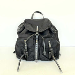 Nylon Studded Backpack