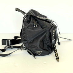 Nylon Studded Backpack
