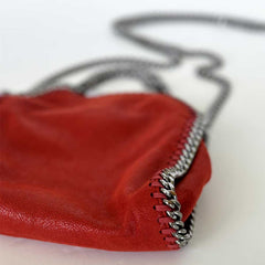 Red Mini Falabella Shoulder Bag