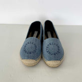 Denim Logo Espadrilles