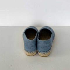 Denim Logo Espadrilles