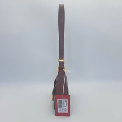Brown V Chain Logo Shoulder Bag