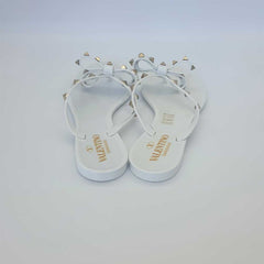 Rockstud Jelly Thong Slides