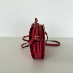 Pink V Logo Camera Bag