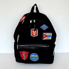 Black Canvas City Backpack