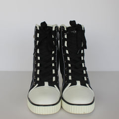 Black Platform Sneakers