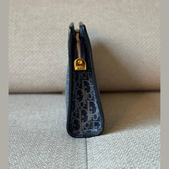 Christian Dior Denim Montaigne Pouch
