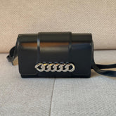 Givenchy Black Infinity Small Flap Crossbody Bag