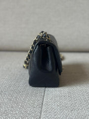 Chanel Black Quilted Mini Classic Flap Bag