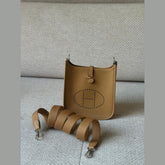 Hermès Biscuit Mini Evelyne with Palladium Hardware - Stamp G