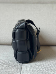Bottega Veneta Black Padded Cassette Crossbody