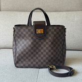 Louis Vuitton Damier Ebene Cabas Rosebery Bag with Strap