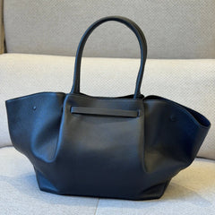 Demellier Black Leather New York Tote