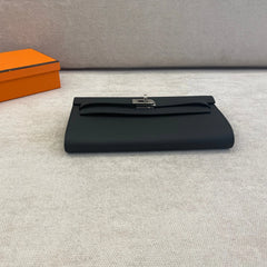 Hermès Black Epsom Leather Kelly To Go with PHW