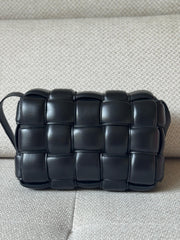 Bottega Veneta Black Padded Cassette Crossbody
