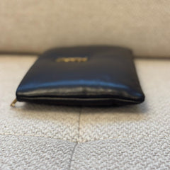 Saint Laurent Black Calypso Small Pouch