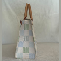Louis Vuitton Damier Azur OnTheGo MM Shoulder Bag