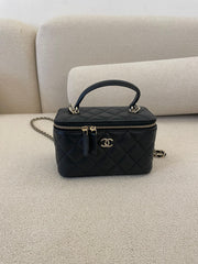 Chanel Black Vanity Bag