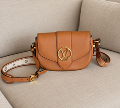 Louis Vuitton Brown Pont 9 Crossbody Bag
