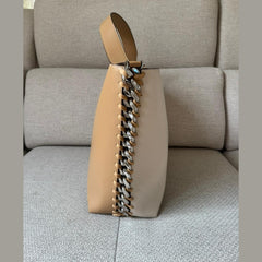 Stella McCartney Beige/White Frayme Tote