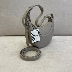 Polène Grey Numéro Dix Shoulder Bag