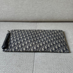 Christian Dior Oblique A4 Zipped Pouch