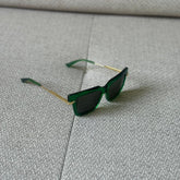 Bottega Veneta Green Sunglasses