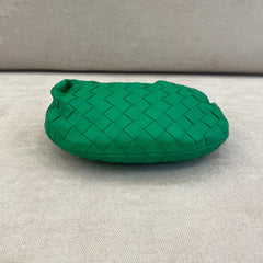 Bottega Veneta Green Intreciatto Mini Jodie