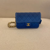 Chanel Sunset on The Sea Blue Belt Bag - Free Size