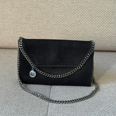 Stella McCartney Black Falabella Mini Crossbody Bag