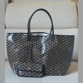 Goyard St Louis Goyardine Coated Canvas GM Tote