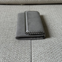 Stella McCartney Falabella Wallet – Grey with Chain & WOC Insert