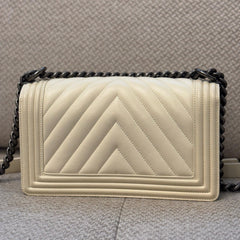 Chanel Chevron Medium Boy