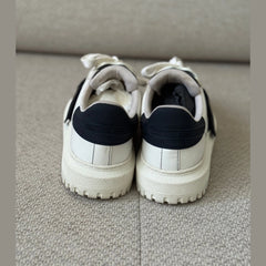 Christian Dior White & Navy Dior-ID Sneakers – Size 38.5