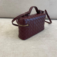 Bottega Veneta Burgundy Bang Bang Vanity Bag